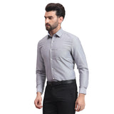 Mentoos Grey Cotton Solid Shirt – Formal & Casual Wear