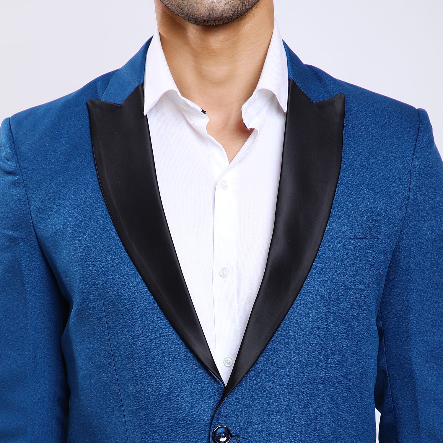 Mentoos Rama Blue Tuxedo Suit