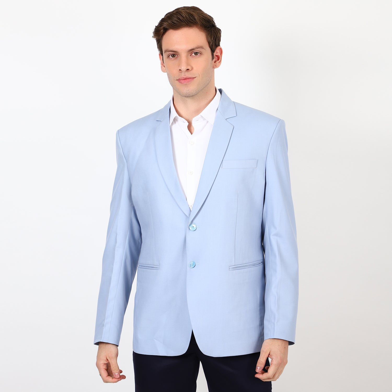 Mentoos Single Breasted Casual Blazer