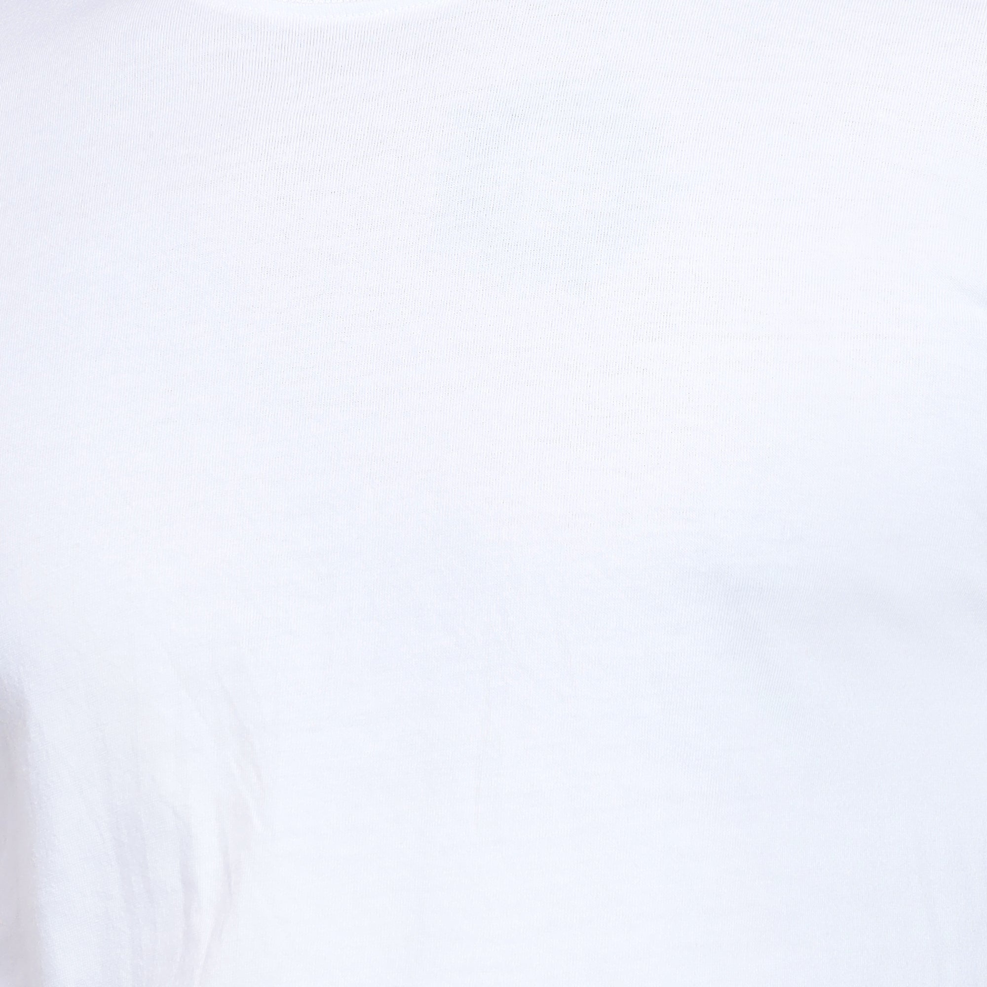 Mentoos Mens Cotton White Solid Round Neck Half Sleeves T-Shirt