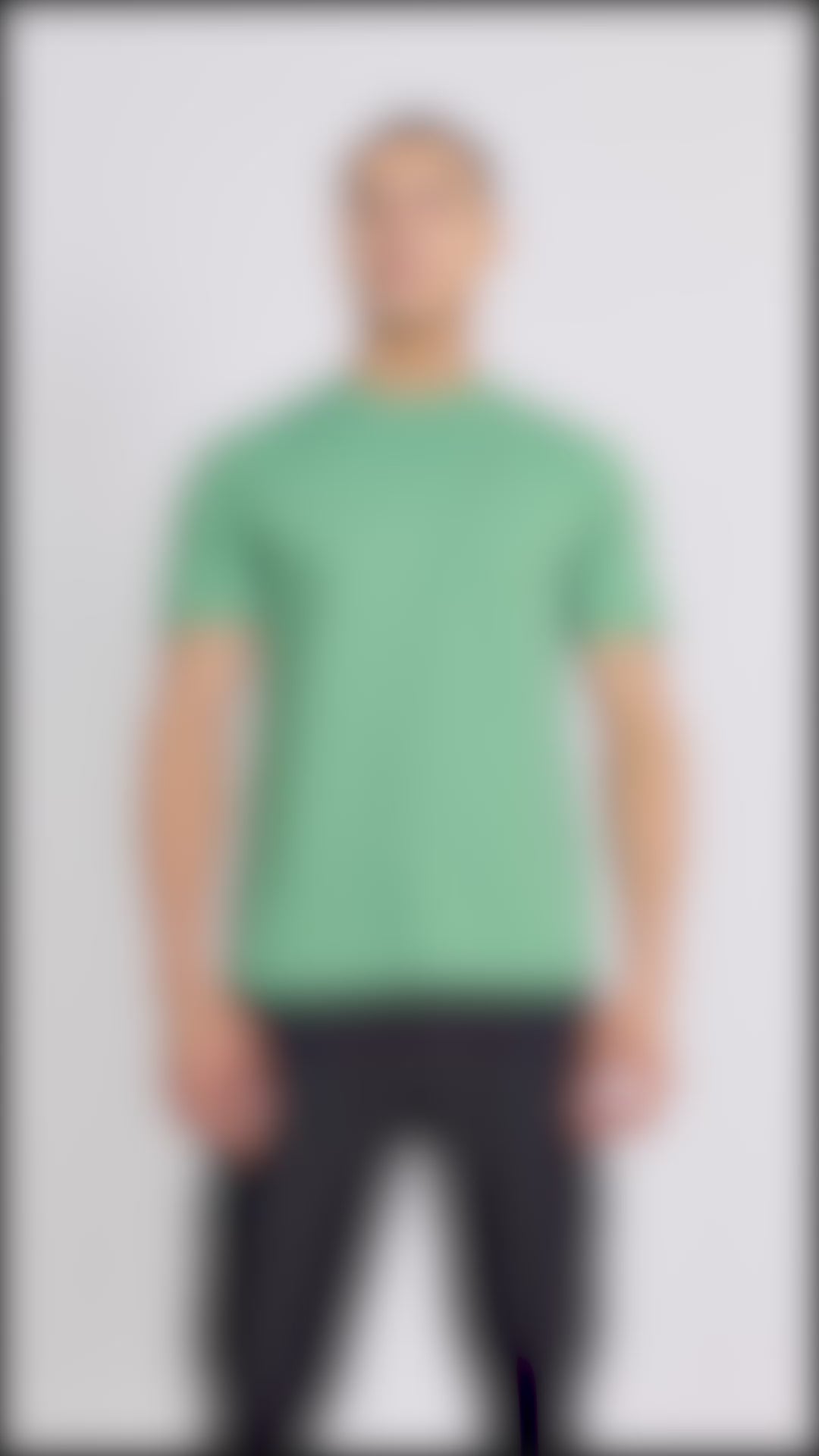 Mentoos Men's Textured Solid Olive Green Regular Fit Cotton T-shirt.