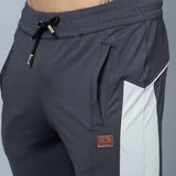 Colourblock jogger with drawstring Grey Mentoos