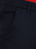 Slim fit flat front chinos Grey
