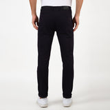 Slim fit flat front trouser_Blue