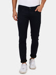 Slim fit flat front trouser____Blue