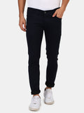 Slim fit flat front trouser____Blue
