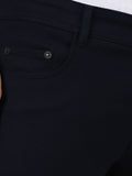 Slim fit flat front trouser____Blue