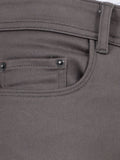 Slim fit flat front trouser_Grey